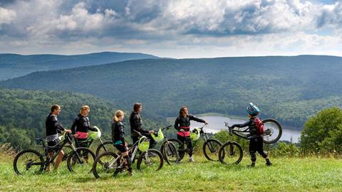 mountain bike lessons at snowshoe mountain